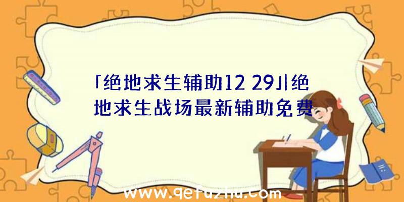 「绝地求生辅助12